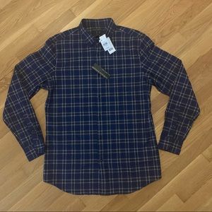 NEW Banana Republic Plaid Flannel Shirt